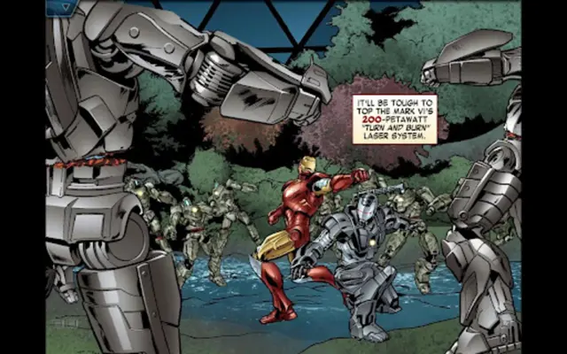 The Avengers-Iron Man Mark VII android App screenshot 1